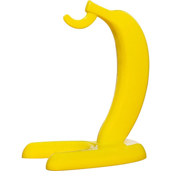 Percha Para PláTanos, Soporte Para áRbol De PláTanos, Soporte Amarillo Moderno Para ExhibicióN De PláTanos, Gancho Para Cocina Amarillo-image
