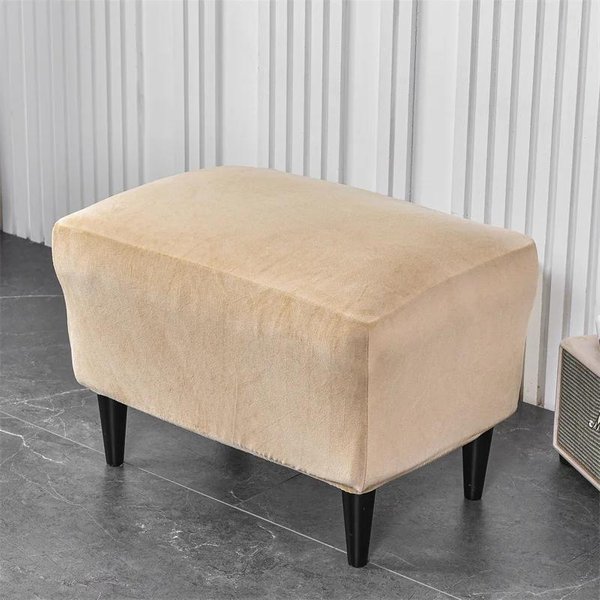 Pokrowiec Na Sofę RozkłAdaną W Stylu Split Aksamitny Pokrowiec Na Fotel Pokrowce Na KrzesłO LeżAnka Pokrowiec Na Sofę Pokrowce Na Kanapę Do Salonu Beige-image