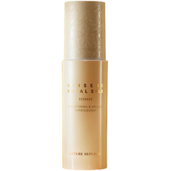 Nature Republic Esencja Z ŻEń-Szenia KróLewskiego Jedwabiu 40Ml Premium Serum Przeciwstarzeniowe I RewitalizująCe Z 99% Czystego ZłOta I Czerwonym ŻEń-Szeniem Brown-image