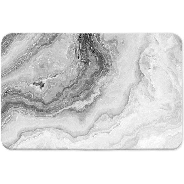 Alfombrilla De BañO De Barro Diatomeas De MáRmol Secado RáPido Absorbente De Humedad Entrada De Puerta BañO Antideslizante Duradera Duradera 50*80Cm-image