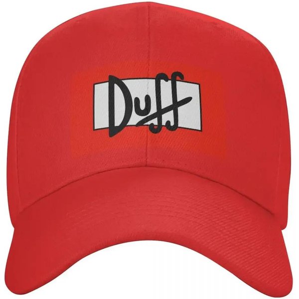 Gorra De BéIsbol CláSica De Cerveza Duff Para Mujer, Unisex, Personalizada, Ajustable, Unisex, Para Papá, Gorras De Verano, Gorras Con Visera Ajustable One Size White-image