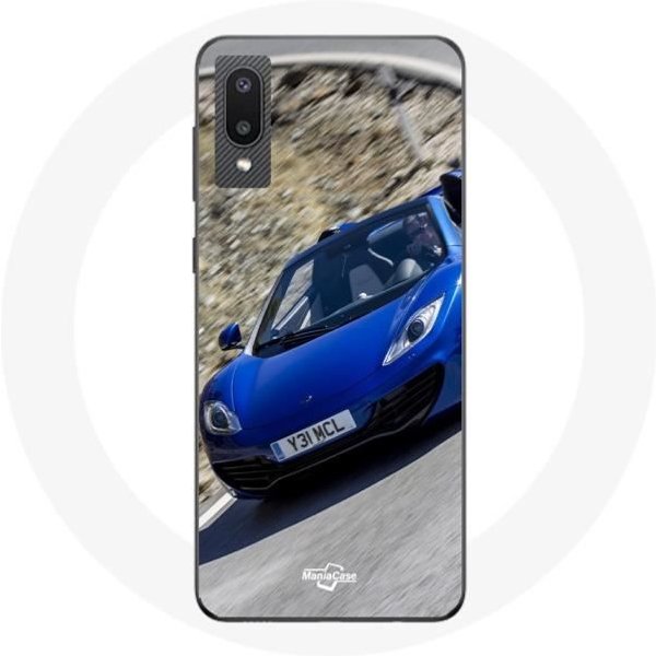 Funda Para Samsung Galaxy A02 FóRmula 1 Mclaren Coche Azul-image