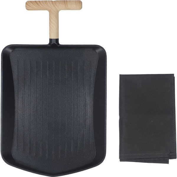 SartéN Para Asar Antiadherente Placa Para Parrilla Calentamiento Uniforme Placa Para Parrilla De Barbacoa Para Cocina Interior L-image