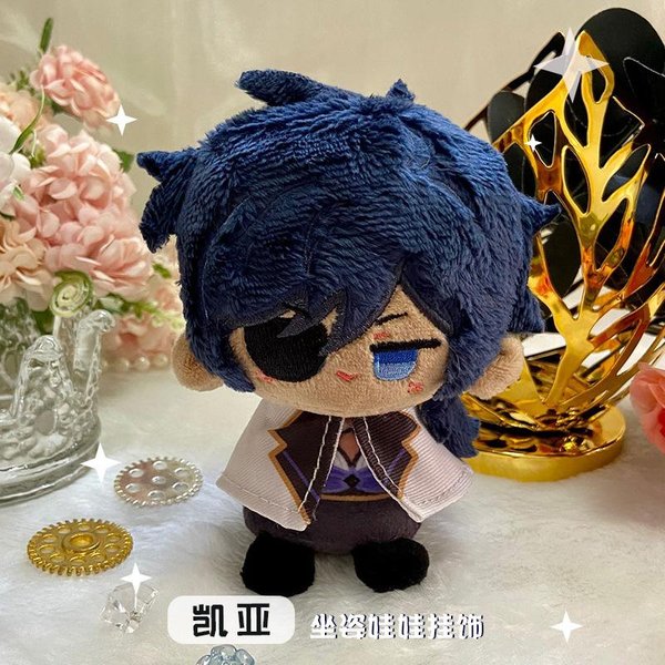 Genshin Impact Pluszowa Lalka Al Haitham Kaveh Tighnari Dottore Cyno Venti Diluc Kaha Wisiorek Breloczek Anime Cosplay Zabawka Lalka Prezent 10Cm-12Cm-image