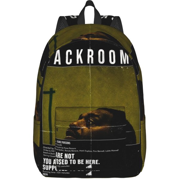 Backrooms PelíCula De Terror 2026 Mochila De Moda Regalo Escuela Secundaria Senderismo Viaje Mochila De DíA Para Hombres Mujeres Bolso De Hombro Para PortáTil 14 Inches-image