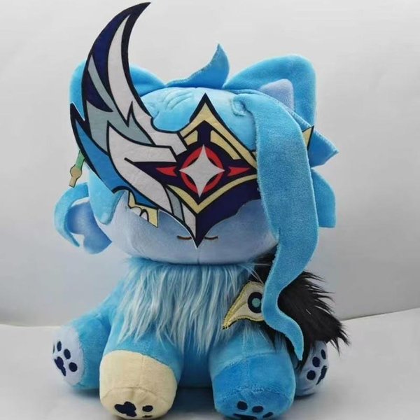 Nuevo Peluche De Genshin Impact Il Dottore Lindo El Doctor Zandik Peluche Kawaii Accesorios De Anime MuñEco Almohada De Peluche Juguete Regalo Para Fans-image