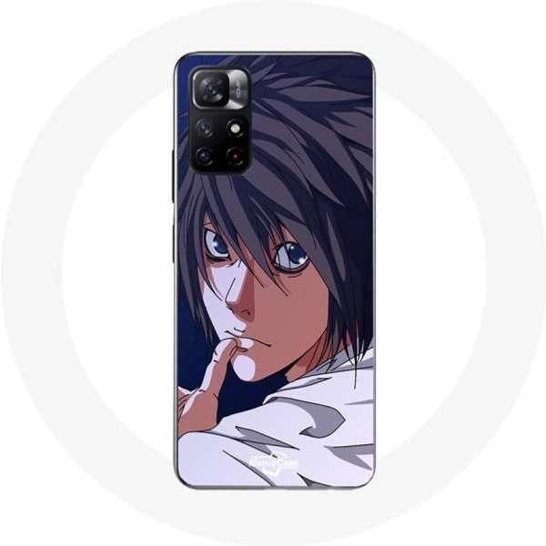 Funda - Xiaomi - Redmi Note 11S 5G - Anime Death Note L Teaser - Flexible - Mixta-image