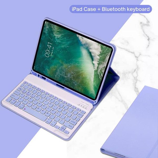 Etui Z Odpinaną Klawiaturą Bluetooth Do Samsung Galaxy Tab S7 11 SM-T870 SM-T875 T878 Pokrowiec Samsung Tab S8 11 SM-X700 X706 Arabic Keyboard-image