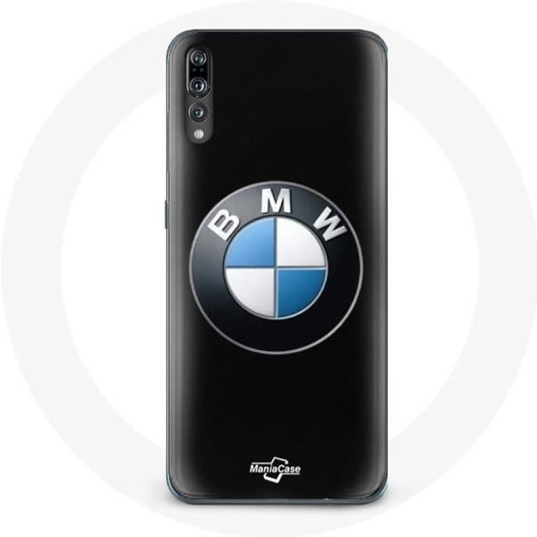 Funda - Maniacase - Huawei P20 - Logo BMW - Negro - ProteccióN RíGida Negro-image