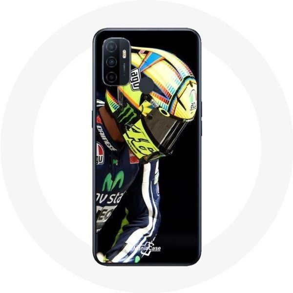 Funda - Valentino Rossi - Oppo A53 - Flexible - Negra - ProteccióN Motogp-image