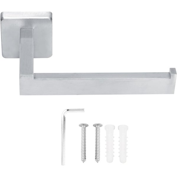Estante De Acero Inoxidable Montado En La Pared Soporte Para Papel HigiéNico Estante Para PañUelos De BañO-image