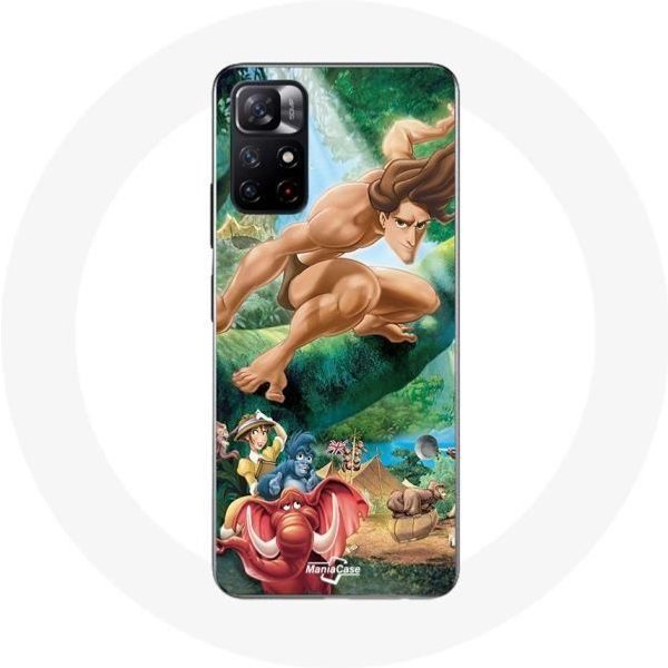 Funda - Xiaomi - Redmi Note 11S 5G - PelíCula TarzáN - Flexible - Mixto-image