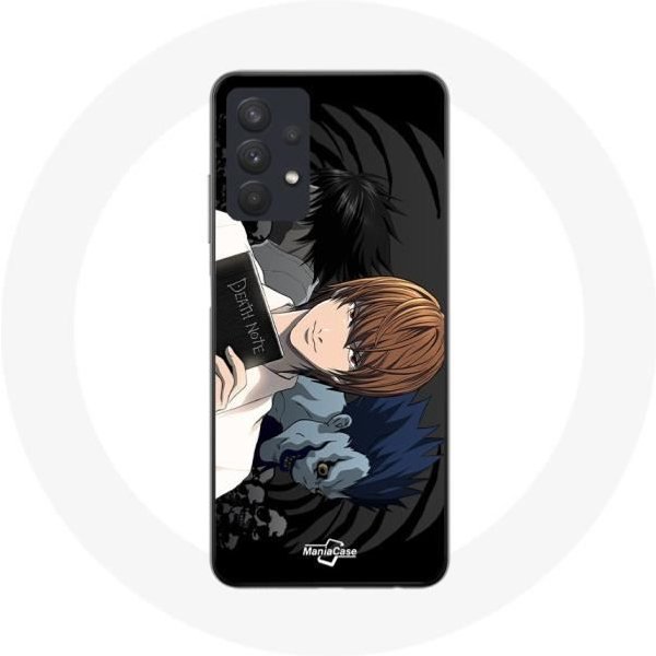 Funda - Maniacase - Samsung Galaxy A32 5G - Flexible - Death Note - Light Yagami-image