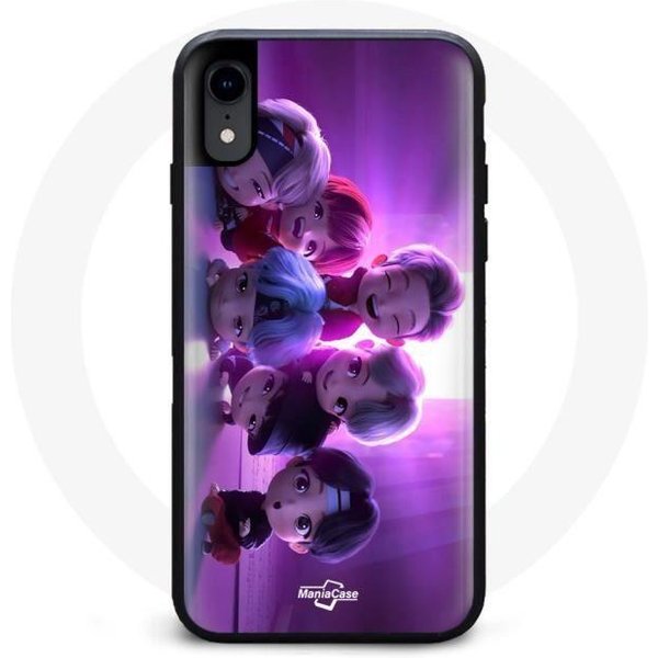 Funda Para Iphone X BTS Tinytan AnimacióN PóSter RM Jin Suga J-Hope Jimin V Y Jungkook Mic Drop-image