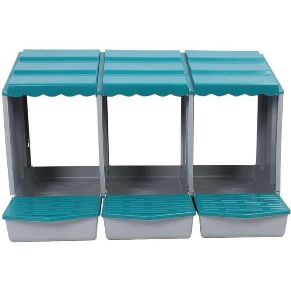 Nido Para Gallinas PP Caja Para Poner Huevos De Gallina Para Gallinas Patos Aves De Corral CóModo Espacioso FáCil De Limpiar Type 2-image