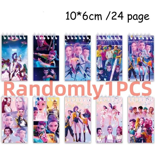 Uroczy Anime KreskóWka Notes Segregator WzóR Anime ArtykułY Papiernicze Prezenty Na PowróT Do SzkołY 10*6Cm-image