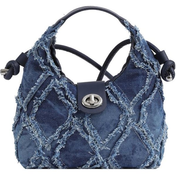 Damska MałA DżInsowa Torba Crossbody Modna DżInsowa Portmonetka Casualowa Torebka Na Ramię KopertóWka PodróżNa Torba Listonoszka Niebieski-image