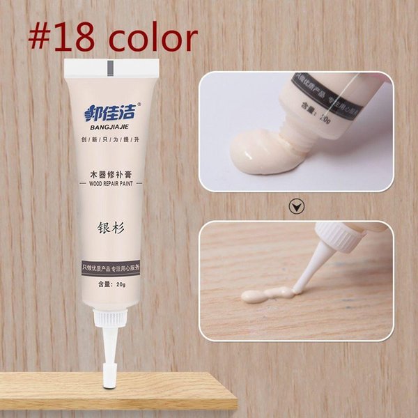 Pasta Reparadora Para Retoques, EliminacióN De Rayones Y Agujeros, Pintura Reparadora De Muebles, Masilla Para Madera, Crema Reparadora 18-image