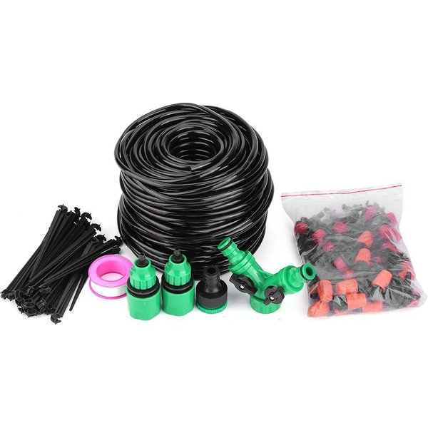 Sistema De Riego Por Goteo Micro 40M Kit De Manguera Para Riego De Plantas En JardíN Invernadero-image