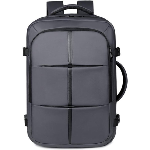 Mochila De Negocios Para Hombre, Bolsa Para PortáTil De Gran Capacidad Para Desplazamientos De Corta Distancia, Bolsa De Viaje Multifuncional Expandible-image
