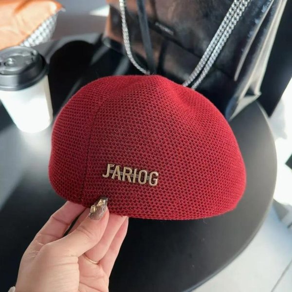 Wiosenno-Letni Cienki Brytyjski Retro Kapelusz Malarza Beret Damski Modny Wersja KoreańSka Wszechstronny OddychająCy PokazująCy Twarz MałY Kapelusz Dyniowy-image