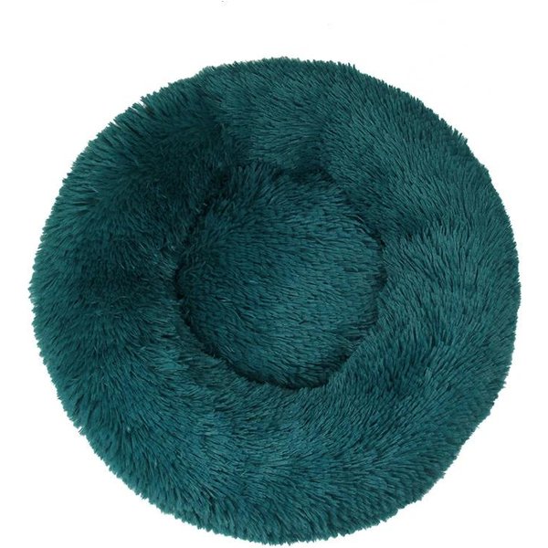 40-80Cm OkrąGłE Legowisko Dla DużEgo Psa, SupermięKkie Legowisko Dla Kota, DłUga Pluszowa Buda Dla śRedniego Psa, CiepłE Zimowe Legowisko Diameter 60CM-image