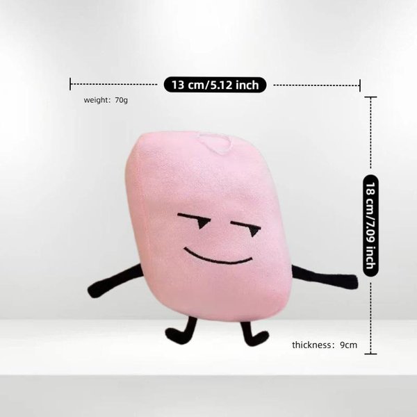 Nowa Pluszowa Zabawka Bfdi Battle For Dream Island MięKka Wypchana Lalka Urocza Anime DziecięCy Prezent Urodzinowy WystróJ Pokoju-image