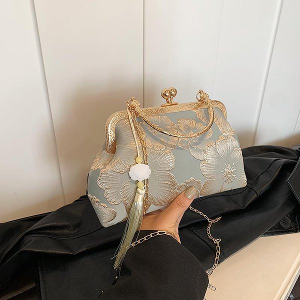 Bolso De DiseñO Nicho Estilo Chino Bolso De Mujer Estilo Nuevo Textura De Alta Gama Cadena VersáTil Bandolera De Hombro Cruzado-image