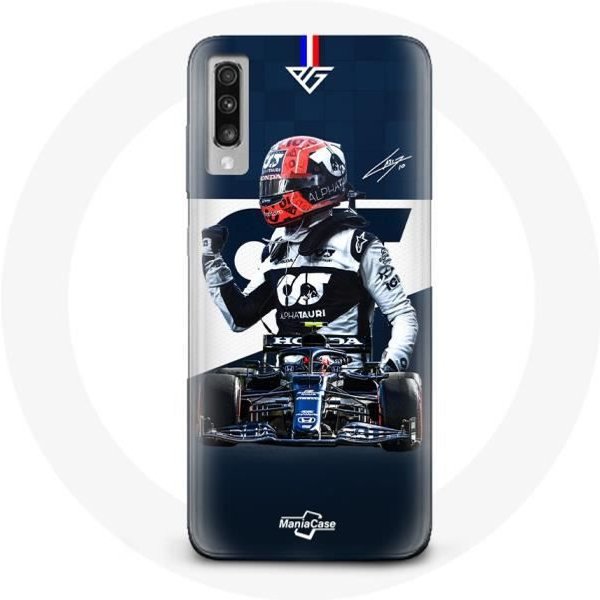 Funda - Max Verstappen - Samsung Galaxy A70 - Flexible - Deportivo - ProteccióN Azul-image