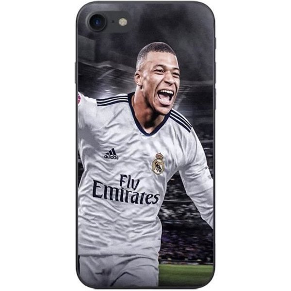 Coque Maniacase Pour Iphone 7 Kylian Mbappe Real Madrid Goal-image