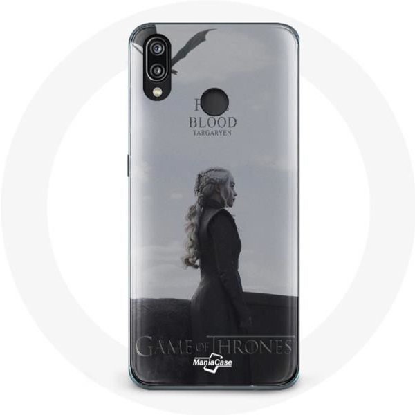 Funda - Juego De Tronos - Huawei P20 Lite - Flexible - ProteccióN - Daenerys Targaryen Gris-image
