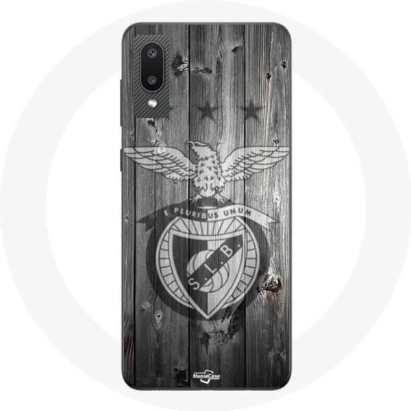 Funda - Maniacase - Samsung Galaxy A02 - Flexible - ProteccióN - DiseñO Benfica Negro-image