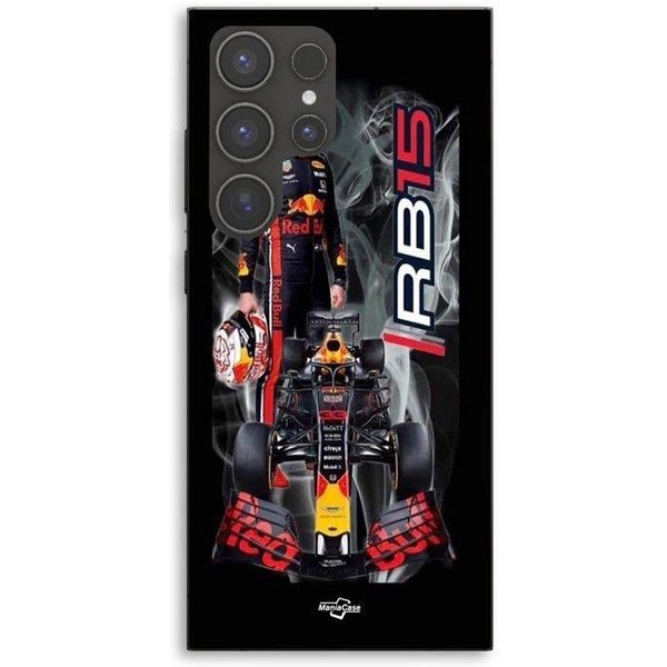 Funda Para Samsung Galaxy S23 Ultra Max Verstappen Renault Sport Red Bull F1 Maniacase Negro-image