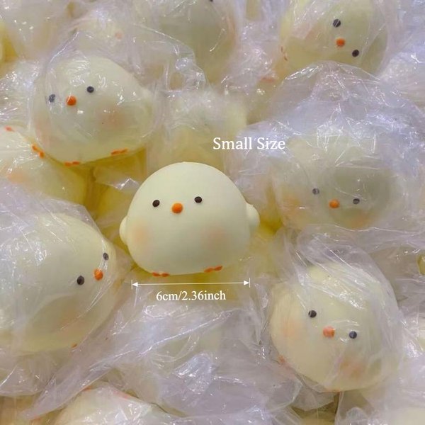 Taba Squishy Lindo Pollo Juguete Para Apretar Alivio Del EstréS Subida Lenta Sensorial Fidget Para Ansiedad Tdah Autismo Regalos NiñOs Adulto DiversióN Asmr-image