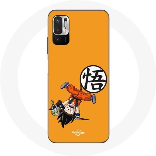 Funda Para Xiaomi Redmi Note 10T 5G Goku Dragonball Z NiñO Anime-image