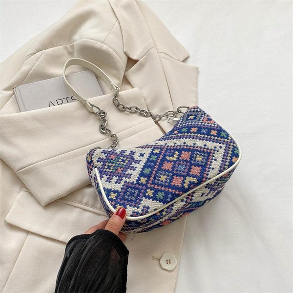 Bolso De Lona De Gran Capacidad Para Mujer OtoñO Nueva Moda Estudiantes Universitarios Clase Moda Bolso Para Ir Al Trabajo Bolso Tote-image