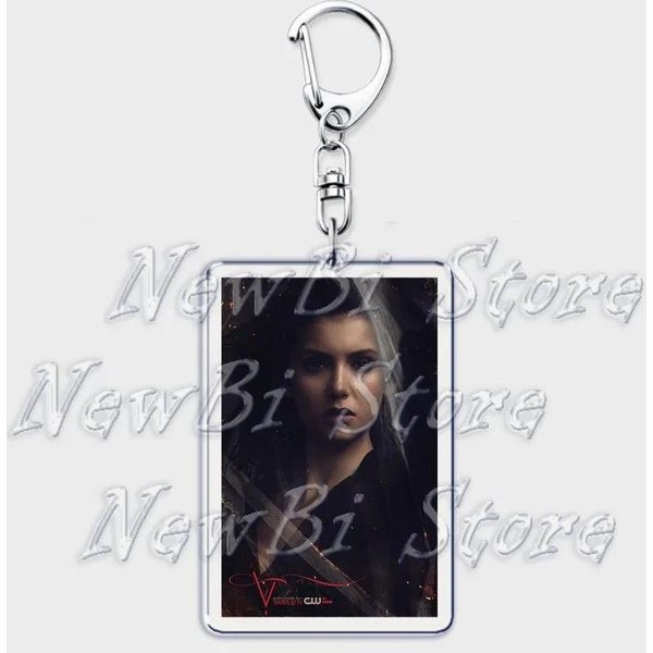 TVD PamięTniki WampiróW Breloczek Do AkcesorióW Torby Damon Stefan Salvatore Elena Gilbert Breloczek Breloczek BiżUteria Prezenty Dla FanóW-image