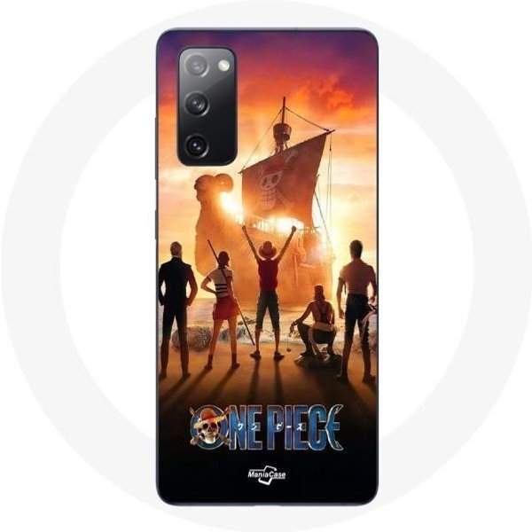 Funda - Maniacase - Samsung Galaxy S20 FE - RíGida - Negra - PóSter De One Piece Tripulaciones Arte Temporada 1-image