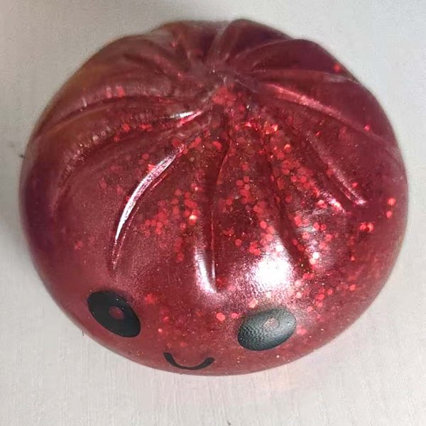 Zabawki Kolorowe Pierogi Squishy PiłEczki Antystresowe Fidget Sensoryczne Symulacja Jedzenia Squishies BułKa Z Parowarem Kulka Z Ciasta Do ŚCiskania Prezenty Brown-image