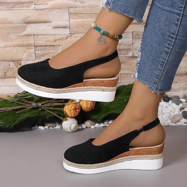 Zapatos De Mujer Con Cordones Y PuñO Sandalias De Mujer De Moda Talla Grande Sandalias Casuales Mujer Verano MáS Vendido Sandalias De Punta Cerrada 41 Brown-image