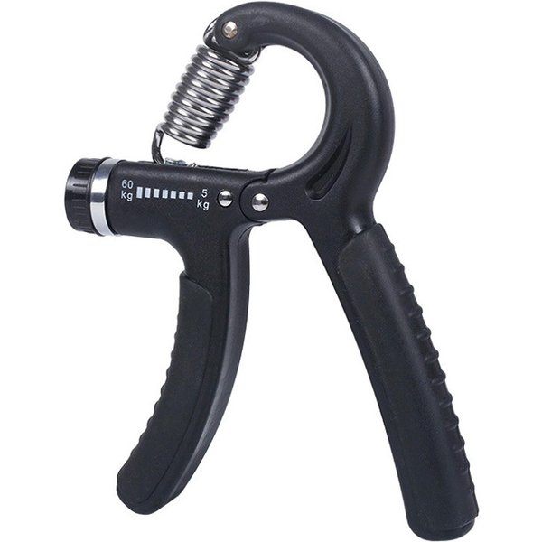 Fortalecedor De Agarre Manual, Ejercitador De Mano De Resistencia Ajustable De 5-60Kg Para Desarrollo Muscular Negro-image