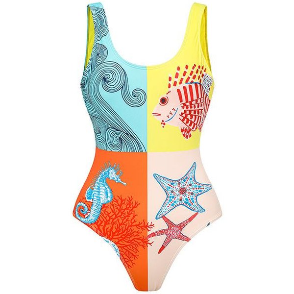 Nuevo Traje De BañO Sexy De Una Pieza Sin Espalda Para Mujer Lindo Ajustado Conservador Con Falda De Malla Conjunto De Traje De BañO L White-image