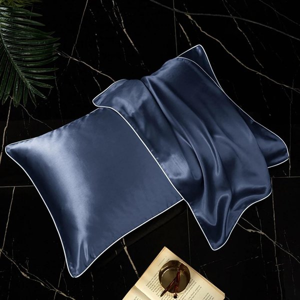 Funda De Almohada De Lujo De Alta Calidad De Seda De Morera 100% Pura Natural, 22 Momme, Grado 6A, Con DiseñO De Cierre Tipo Sobre 48X74Cm-image