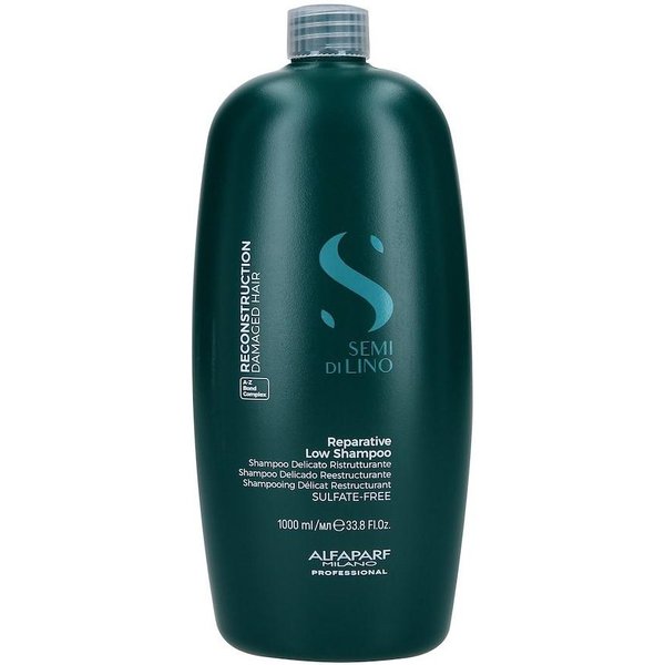 Alfaparf Milano Semi Di Lino Champú Regenerador Para La ReconstruccióN Del Cabello 1000 (8022297175300)-image