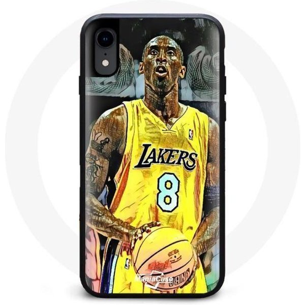 Coque - Kobe Bryant - Iphone XR - Souple - Noir - Basketball-image