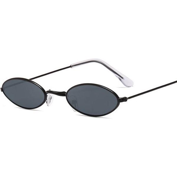 Marcos PequeñOs Tonos Negros Gafas De Sol Redondas Mujer Ovaladas DiseñAdor Vintage Moda Gafas De Sol Rosas Femeninas Oculos De Sol-image