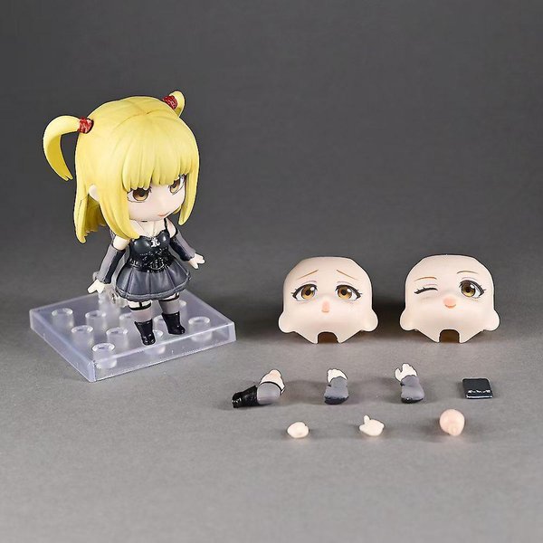 Nueva Figura De AccióN Articulada Nendoroid 2674 Misa Amane Anime Adorable VersióN Q De 10 Cm Modelo Coleccionable Juguetes Modelo Adorno De Escritorio-image