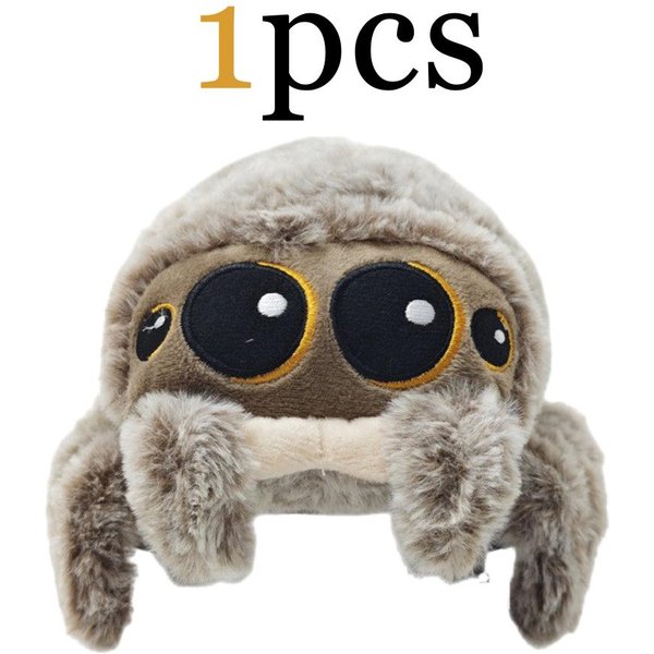 PająK Lucas Przyjaciel Bzzzz Pluszowa Zabawka Lucas Pluszowa Zabawka Pluszowa Zabawka Pluszowy SkacząCy PająK BożE Narodzenie Zabawka Dla Dzieci Prezent-image