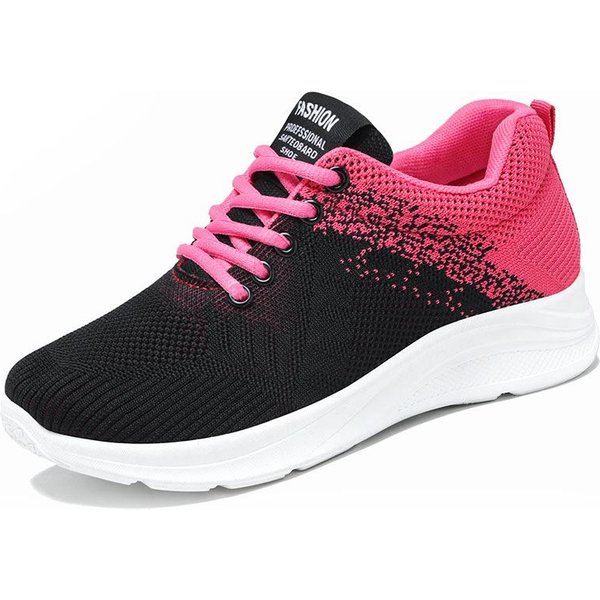 Zapatilla Mujer Primavera Nueva Moda Zapatos De Mujer Suela Blanda Moda Zapatos Casuales Para Mujer 41 Black-image
