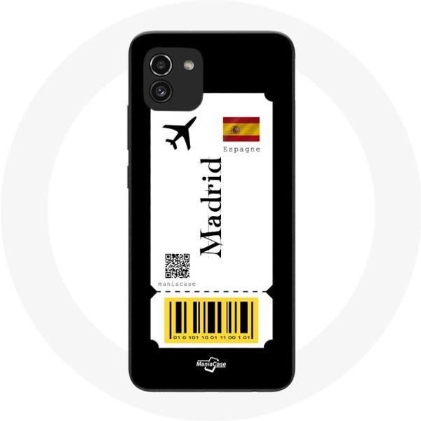 Funda Samsung Galaxy A03 Billete De AvióN Madrid EspañA-image
